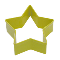 STAR COOKIE CUTTER 7CM - YELLOW R&M