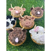 18/09/24(PM) Kids Class: Highland Cow Cupcakes