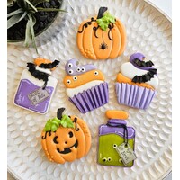 Delightfully Iced Halloween Cookies