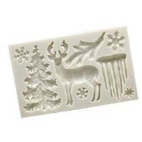 Winter Christmas Silicone Mould