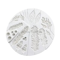 Christmas Foliage Silicone Mould