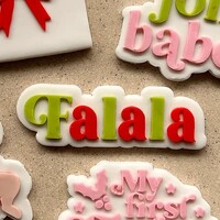 Falala - Fondant Stamp & Cookie Cutter