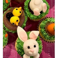 10/4/25  Kids Bunny Themed Cupcake Class